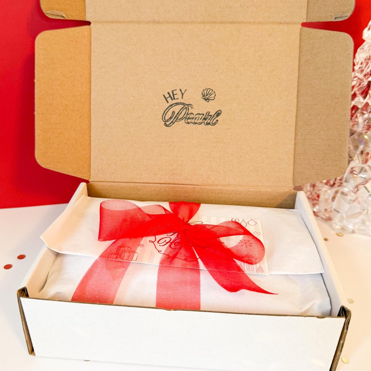 Beachy Seashell Jewelry Set | 18k Gold Filled Bracelet & Necklace