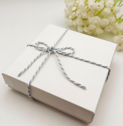 Crystal & 18k Gold Filled Beaded Bracelet Set | Gift Box