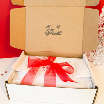 Beachy Seashell Jewelry Set | 18k Gold Filled Bracelet & Necklace