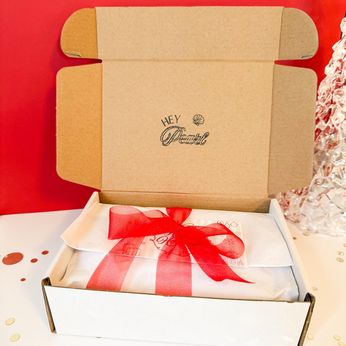 Gold Filled Pearl Jewelry Gift Box | Beaded Bracelets & Ring Set