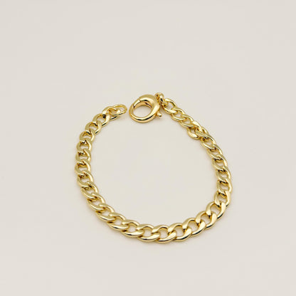 18k Gold Filled Chain Bracelets  Stacking Bracelets, Minimalist Jewelry