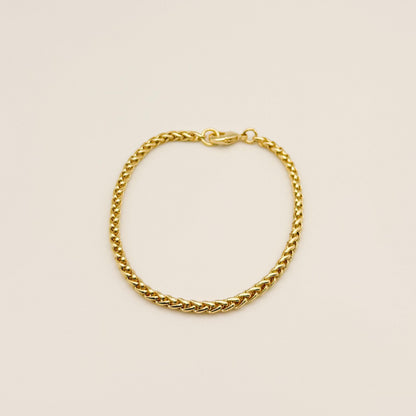 18k Gold Filled Chain Bracelets  Stacking Bracelets, Minimalist Jewelry