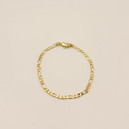 18k Gold Filled Chain Bracelets  Stacking Bracelets, Minimalist Jewelry