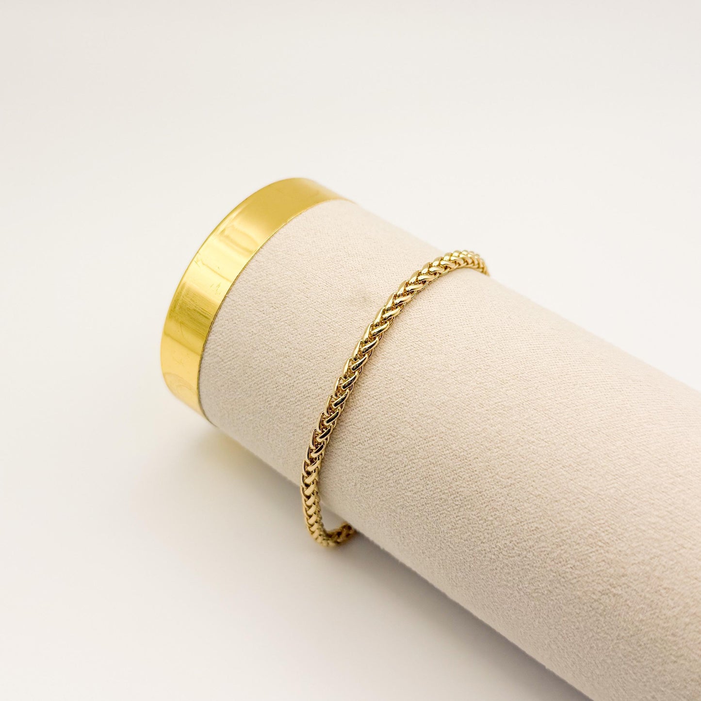 18k Gold Filled Chain Bracelets  Stacking Bracelets, Minimalist Jewelry